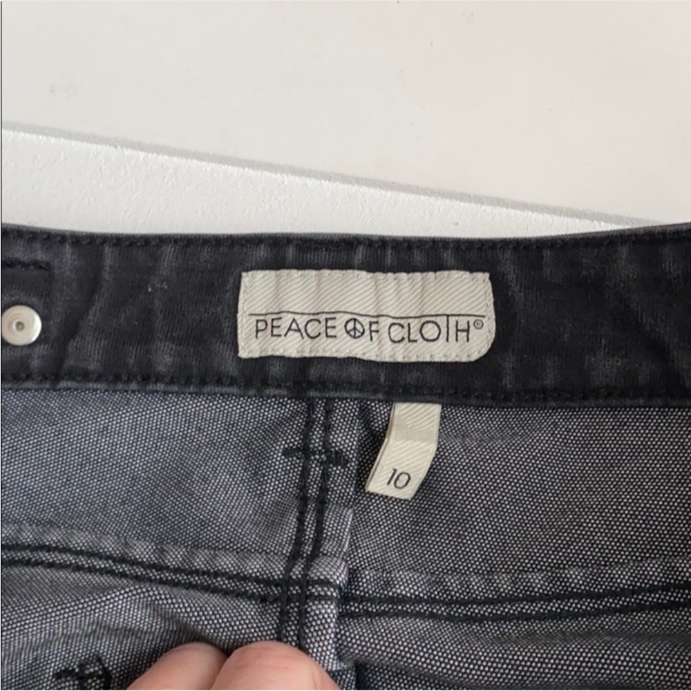 Peace of Cloth Washed Black Skinny Jeans 10 - Picture 5 of 9
